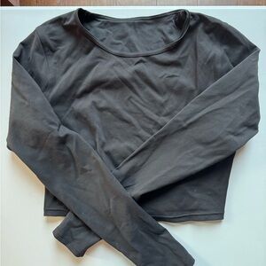 Black Long Sleeve Women's Top